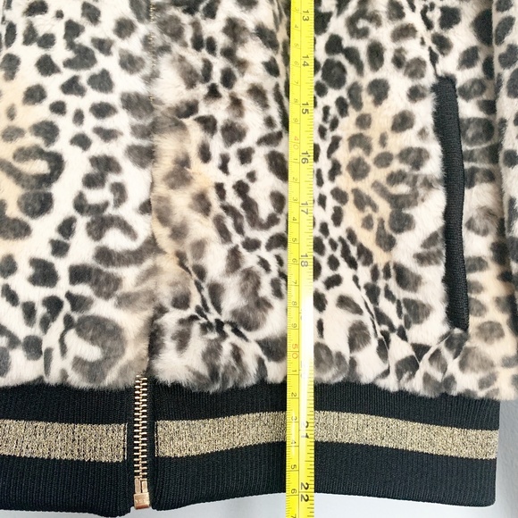 RARE Guess Los Angeles Cheetah Bomber Jacket NWT - Picture 15 of 16